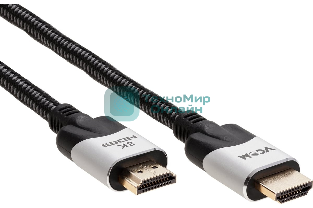 Кабель VCOM CG865-3M HDMI 19M/M,ver. 2.1, 8K@60 Hz 3 м VCOM CG865-3M