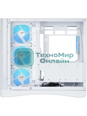 Корпус SAMA V62S, Midi-Tower, белый, 4 x 120 мм