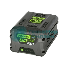 Аккумулятор GreenWorks G60B5, 60V, 5 А.ч (2944907)