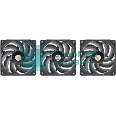Вентилятор Thermaltake Toughfan EX14 Pro реверсивный 140x140x25mm черный 4-pin 31.6-34.1dB Ret (CL-F172-PL14BL-A)