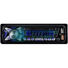 Автомагнитола Digma MCP-455, 1 DIN, Bluetooth, USB Type-A, AUX, пульт ДУ