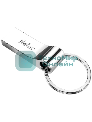 Флешка USB Netac U275 (NT03U275N-008G-20SL), 8Gb, USB 2.0, R/W 50/15, серебристый