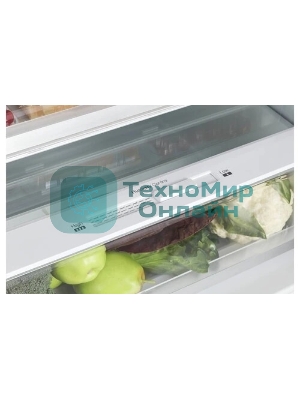 Холодильник Korting KNFC 72337 XN черный двухкамерный 324/108л морозилка снизу, No Frost