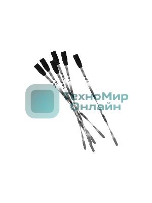 Шашлычница электрическая BQ BBQ1000 черный/стальной