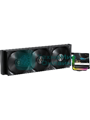 Система жидкостного охлаждения Ocypus Sigma L36 PRO BK IPS Display/черный/310W/All Intel/AMD AM*/Screws