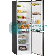 Холодильник Nordfrost NRG 162NF DTM темный титан двухкамерный 205/105л морозилка снизу, No Frost