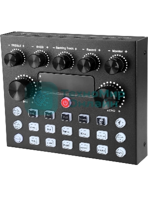 Микрофон проводной Оклик SM-600G 2.5м черный