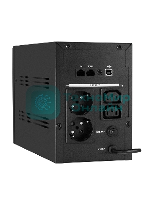 Источник бесперебойного питания ExeGate EX292607RUS SpecialPro UNB-2000.LED.AVR.1SH.2C13.RJ.USB 2000VA/1200W, LED, AVR,1*Schuko+2*C13, RJ45/11, USB, металлический корпус, черный