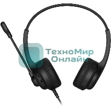 Гарнитура A4Tech HU-8 чёрный, проводная