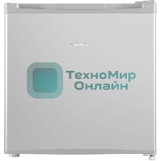 Холодильник Maunfeld MFF50SL серебристый матовый однокамерный 46л