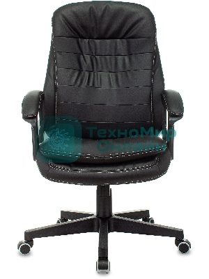 Кресло Бюрократ T-9950LT/BLACK черный, экокожа