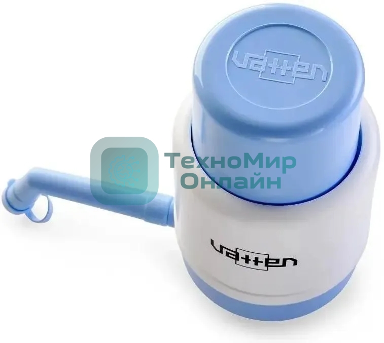 Помпа для 19л бутыли Vatten №5 механический, белый/синий