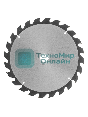 Пильный диск по дереву Denzel ф300 х 30 мм, 24 зубьев