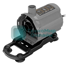 Насос фонтанный Denzel FNP31-24 31 Вт, подъем 2,4 м, 1500 л/ч, колокольчик/2 каскада/гейзер