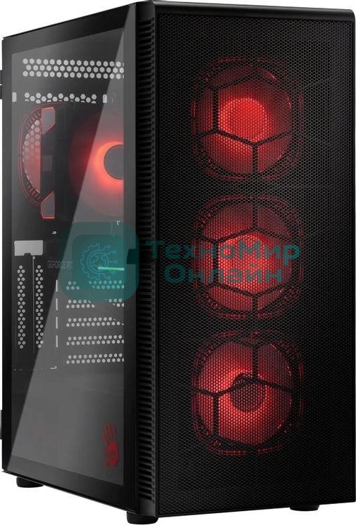 ПК Bloody BD-PC RAB84T2 TWR Ryzen 7 7700 (3.8) 32Gb SSD1Tb RTX5060 8Gb Windows 11 Home 64 2.5xGbitEth 650W черный (RUS) (2142055)