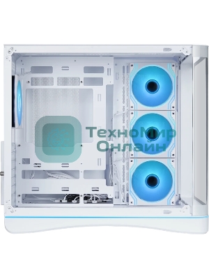 Корпус SAMA V62S, Midi-Tower, белый, 4 x 120 мм