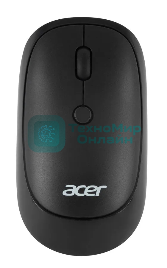 Мышь беспроводная Acer OMR137 черный, 1600 dpi, радиоканал, USB, кнопки - 4