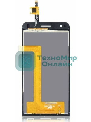 Дисплей для Asus ZenFone C ZC451CG, черный c рамкой