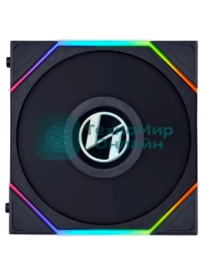 Корпусный вентилятор LIAN LI UNI FAN TL LCD (3pcs) G99.12TLLCD3B.00 черный 120мм 1900rpm 27db 7-pin