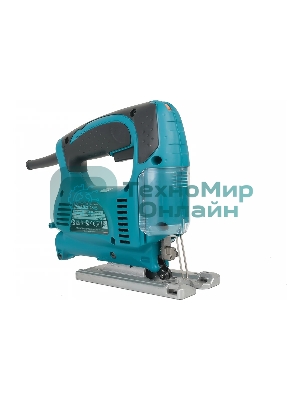 Лобзик электрический Makita 4329 Лобзик,в\рук, 450Вт,500-3100об\м,ход-18мм,рез-65мм,1.9кг,кор,маятн,Al подошва