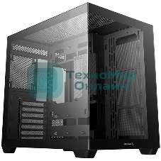 Компьютерный корпус Deepcool CG530 черный без БП ATX 2x120мм 2x140мм 2xUSB 2.0 1xUSB 3.0 audio bott PSU