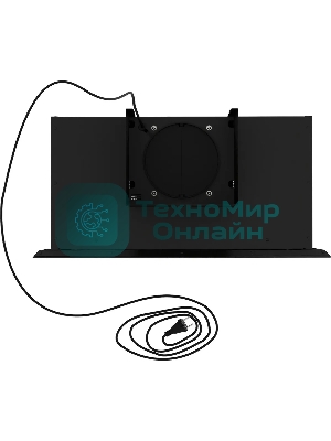 Вытяжка каминная Elikor Метеорит 60П-700-Э4Д черный, 60 см, 700 куб. м/ч, 52 дБ