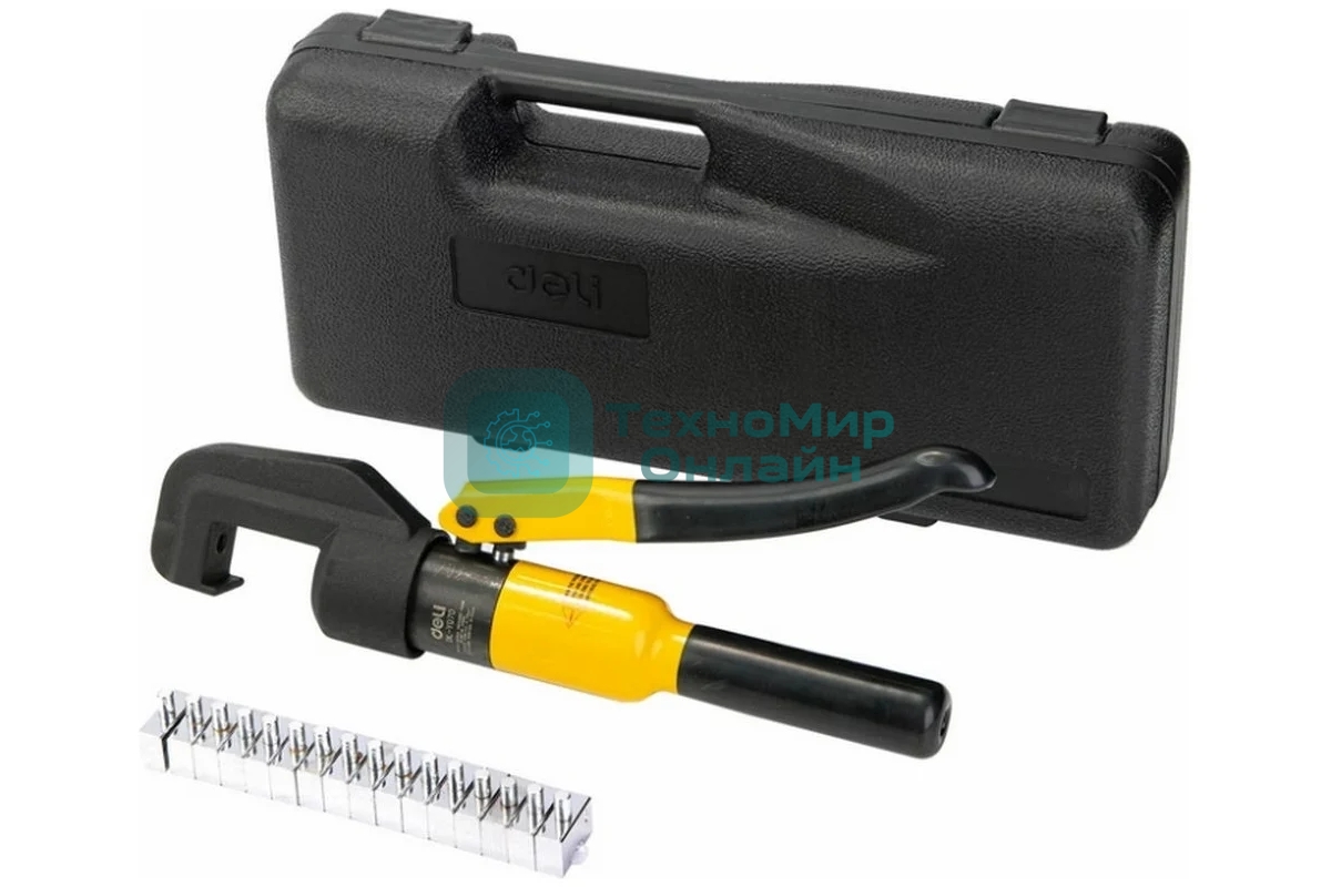 Ручной пресс (кримпер) гидравлический Deli DL-YQ70 6-70 мм²