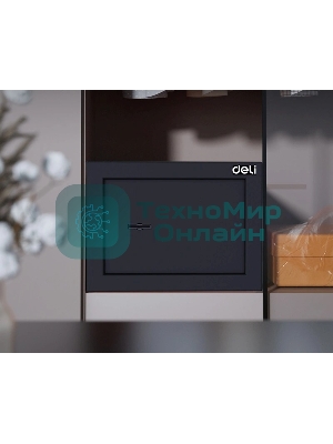 Сейф Deli Srock ET560 170x230x170мм ключевой