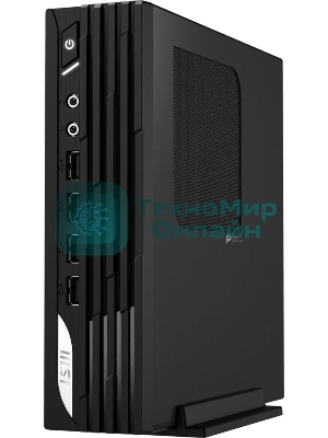 Мини ПК MSI Pro DP21 14M Mini Core i5-14400 (2.5GHz), 16Gb (8*2) DDR5 SO-DIMM, 512Gb SSD M.2, Intel Graphics, noDVD, WiFi, BT, 120W, VESA, COM Port, no keyboard&mouse, noOS, 1y war-ty (9S6-B0A431-1054)