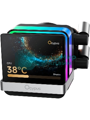 Система жидкостного охлаждения Ocypus Sigma L36 PRO BK IPS Display/черный/310W/All Intel/AMD AM*/Screws