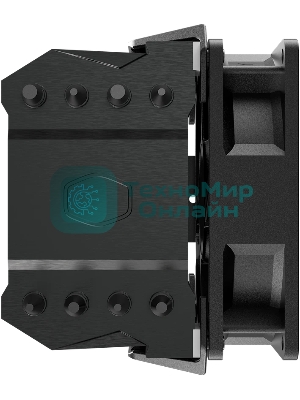 Устройство охлаждения(кулер) Cooler Master Hyper 411 Nano Soc-AM5/AM4/1200/1700/1851 черный 4-pin 30.04dB Al+Cu 180W Ret (RR-H410-25PK-R1)