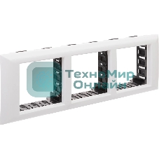 Рамка-суппорт 6мод. Avanti для In-liner Front бел. ДКС 4400916