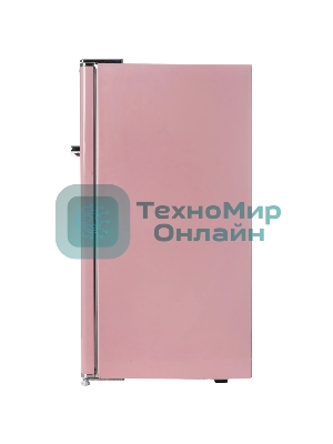 Холодильник Ascoli ADFRD90 розовый однокамерный 85/15л морозилка сверху