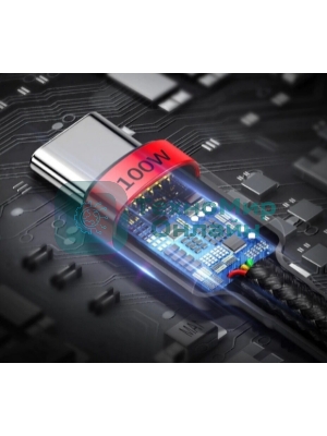 Кабель Thunderbolt4/USB4 Type-C, 5K@60Hz, 40Gbps, PD 100W, 5A, VCOM, 1.2м CU540M-1.2M