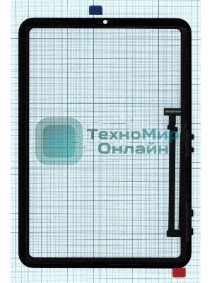 Сенсорное стекло (тачскрин) для iPad Mini 6 2021 (A2567, A2568), черное