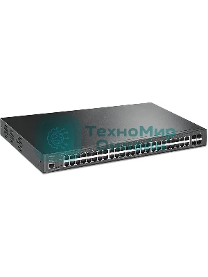 Коммутатор TP-Link TL-SG3452XP 48G 4SFP+ 48PoE+ 500W управляемый