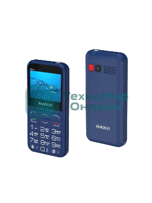 Мобильный телефон Maxvi B231ds синий