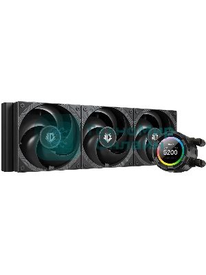 Система жидкостного охлаждения ID-Cooling SL360 PRO SE черный 120мм алюминий+медь 2000rpm 27.2db 4-pin 350W
