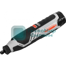 Прямошлифовальная машина (гравер) ИНТЕРСКОЛ АГМ-12Э аккум. АПИ-Т (Li-ion, кейс, 2 аккум., 2,0 Ач, ЗУ, набор 58 пр.)