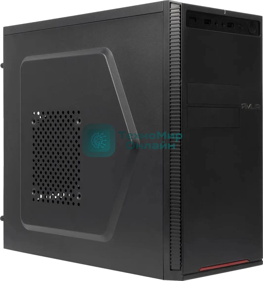 Компьютер Amur Нарвал B7I21 MT i5 13400 (2.5) 16Gb SSD 512Gb UHDG 730 FreeDOS GbitEth 400W мышь клавиатура черный (RUS) (2136962)