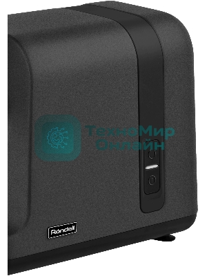 Мясорубка электрическая Rondell RDE-1456 черный, 3000 Вт, 2.5 кг/мин, реверс, защита от перегрузки, металлический лоток, насадки - 5