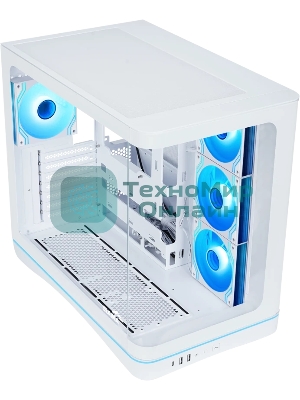 Корпус SAMA V62S, Midi-Tower, белый, 4 x 120 мм