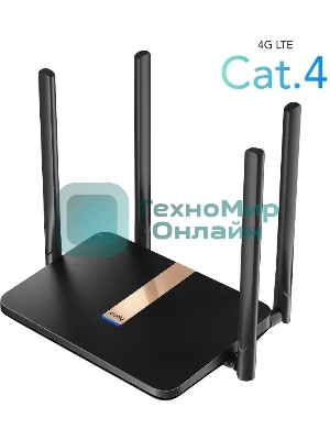 Маршрутизатор Cudy LT500D AC1200 Wi-Fi cat. 4 черный