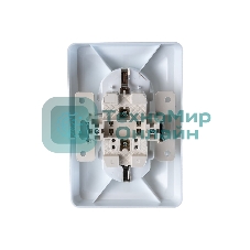 Розетка 2-м СП Вега РС12-3-ВБ с заземл. контактом без защ. штор 16А белый IEK ERV21-K01-16-DM
