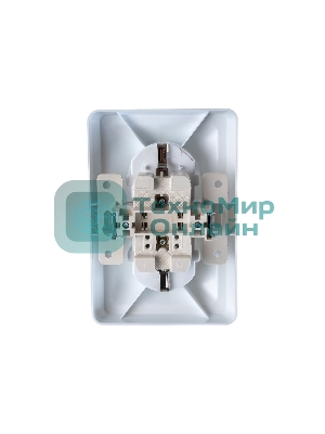 Розетка 2-м СП Вега РС12-3-ВБ с заземл. контактом без защ. штор 16А белый IEK ERV21-K01-16-DM