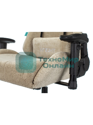 Кресло Бюрократ VIKING KNIGHT LT21 FABRIC песочный, ткань, 120 кг, механизм качания