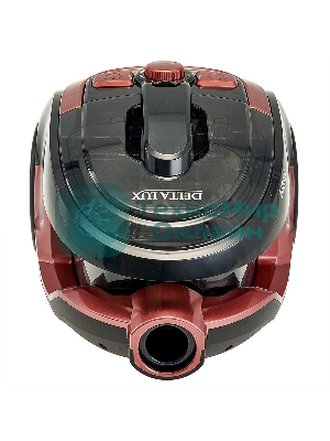 Пылесос Delta LUX DE-3501 СУПЕР-ЦИКЛОН, черный с терракот