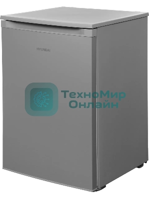 Холодильник Hyundai CO15051A серебристый однокамерный 101/14л морозилка сверху