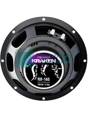 Колонки автомобильные Prology RX-165 160Вт 90дБ 4Ом 16см (6.5дюйм) (ком.:2кол.) коаксиальные двухполосные