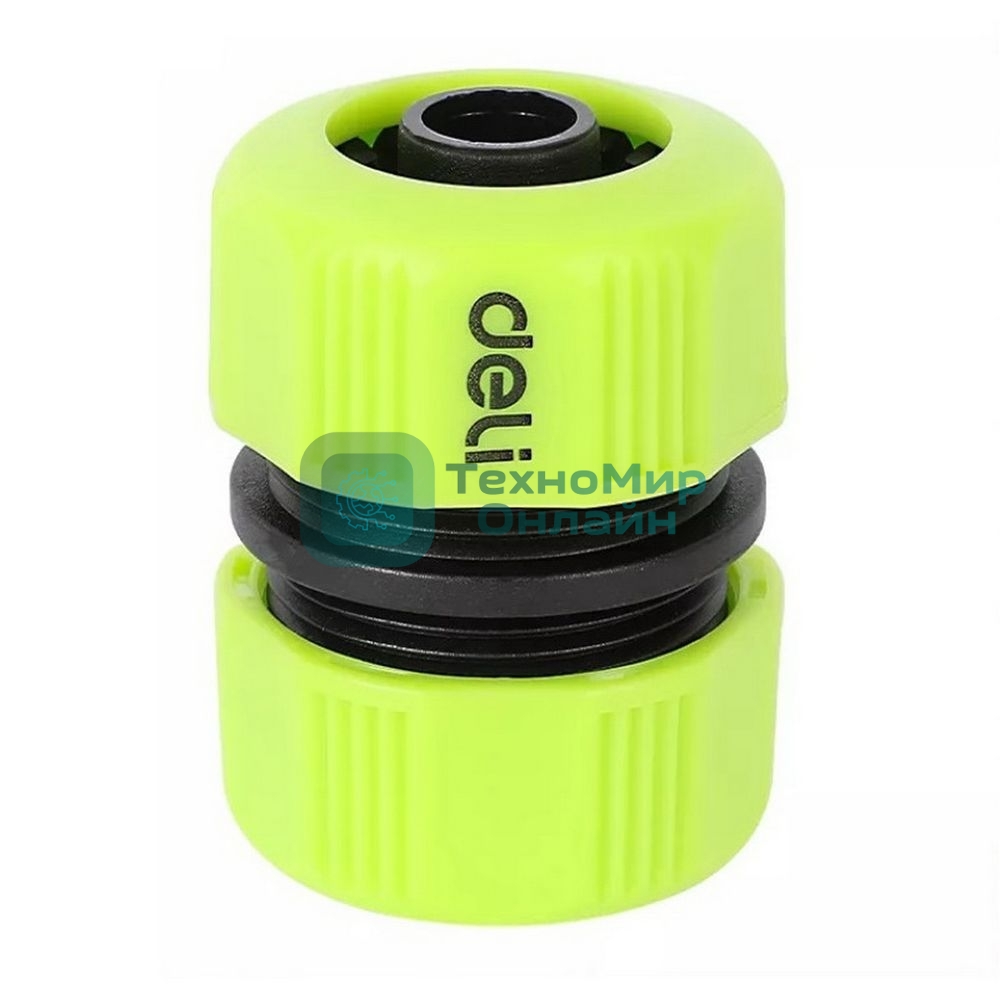 Муфта-соединитель для поливочных шлангов 1/2'' Deli DL8794 ударопрочный пластик